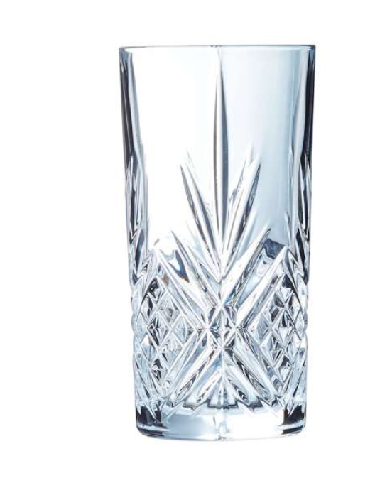 Arc International 12oz Arcoroc  Broadway Hi Ball Glass (Case of 24) L7255