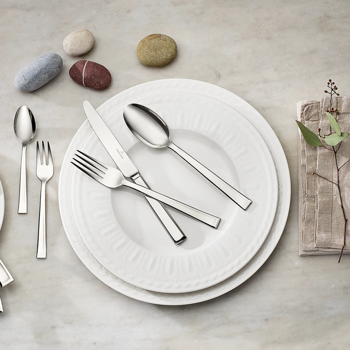Villeroy & Boch - Victor After Dinner, Teaspoon, 12-6350-0160 - (Pack of 6)*