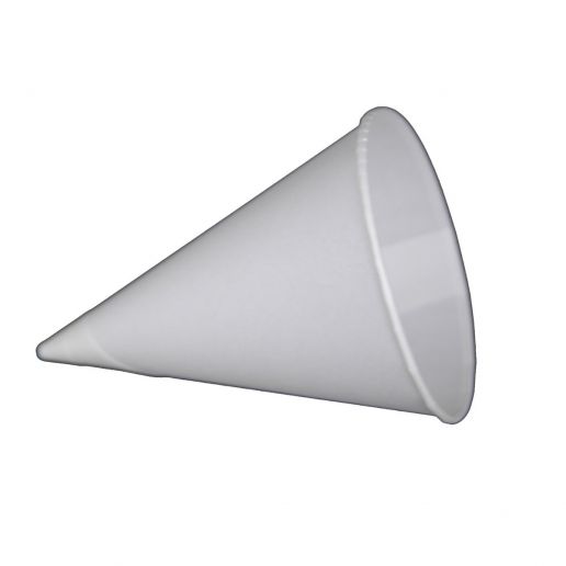Winco Snow Cone Cup, 6oz, White  72507