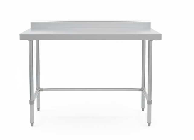 EFI 30″ x 36″ 18 Gauge Stainless Steel Worktable With Leg Brace TLB3036