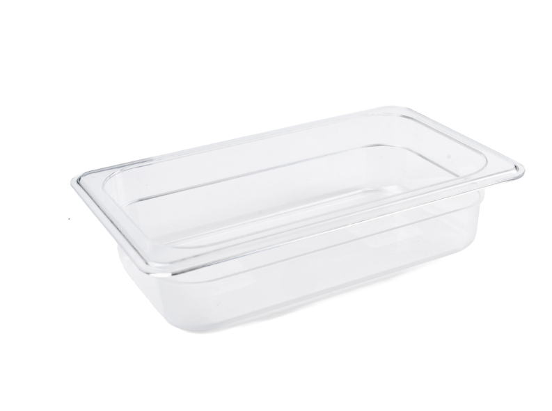 Browne  1/4 Size  Food Pan   Polycarbonate  2.5" Deep (1 Each) 38142