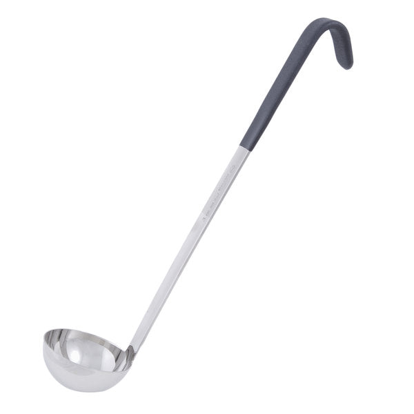 Jacob's Pride 3 oz. Black Handle Ladle