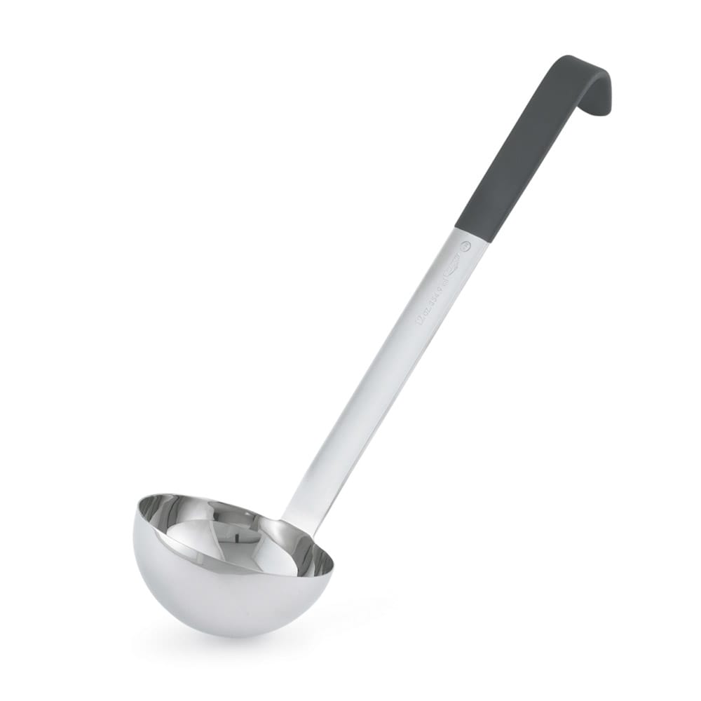 Jacob's Pride 2 oz. Black Handle Ladle