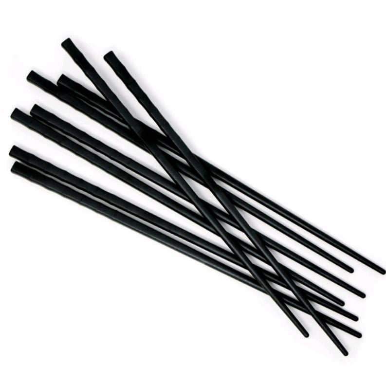 Zen Cuizine - Chopsticks Reusable 4 pc Black 6393624BK - (1 Set)
