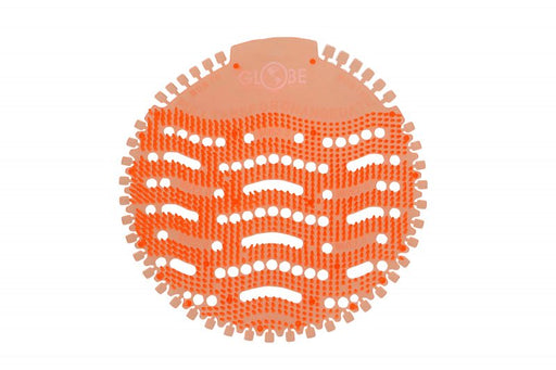 Globe Commercial Anti-Splash EVA Urinal Screen 6.5"L X 6.5"W X 0.5"H 3250