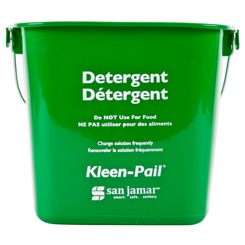 San Jamar  - Kleen Pail 8QT Green KPP256GN 1/1EA