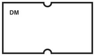 DissolveMark Blank White Label for DM-3 Gun - 750 / RL