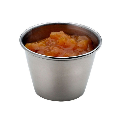 Browne - Sauce Cup, 2.5 oz, Stainless Steel, 515059 - (Pack of 12)