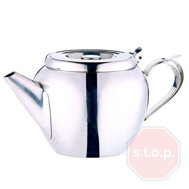 Browne 515154 48oz Stackable Teapot on white background