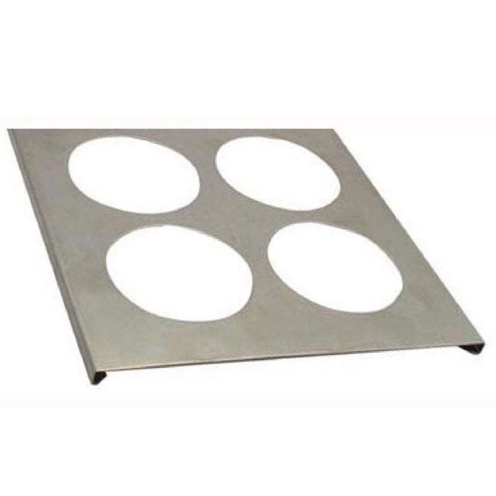 Bottle Organizer 4 Hole, S/S