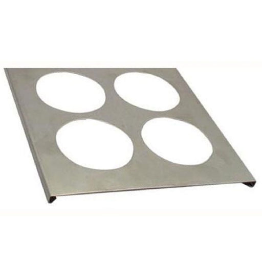 Bottle Organizer 4 Hole, S/S