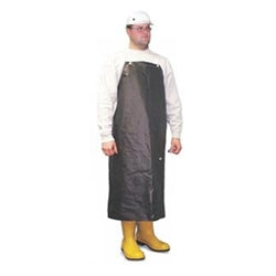 45" Black Neoprene Bib Apron