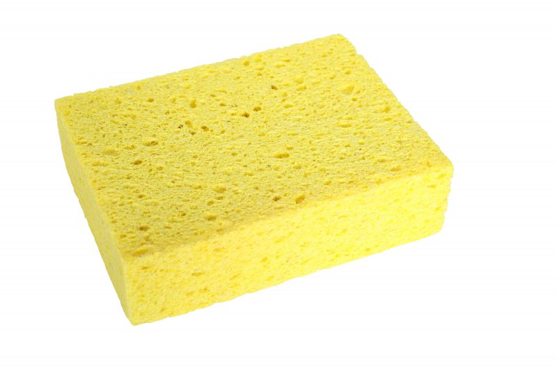 6?x4.2?x1.75? Yellow Cellulose Sponge