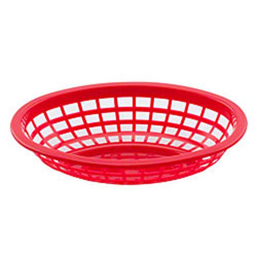 Round Basket - Red
