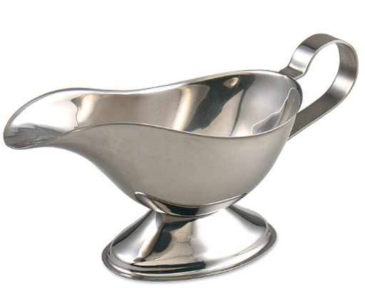 Browne - Gravy Boat 8 oz Stainless Steel 515061 - 1/1EA