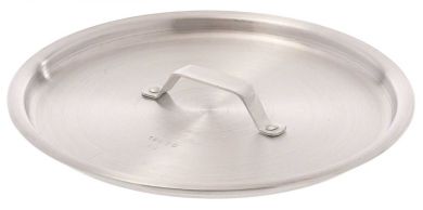 Browne 14" Aluminum Pot Cover 5815707 on white background