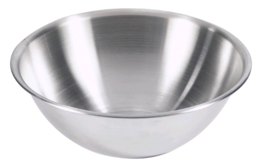 Browne 575903 Mixing Bowl 3 Quart Stainless Steel on white background