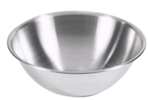 Browne 575912 Mixing Bowl 12 Qt Stainless Steel  on white background