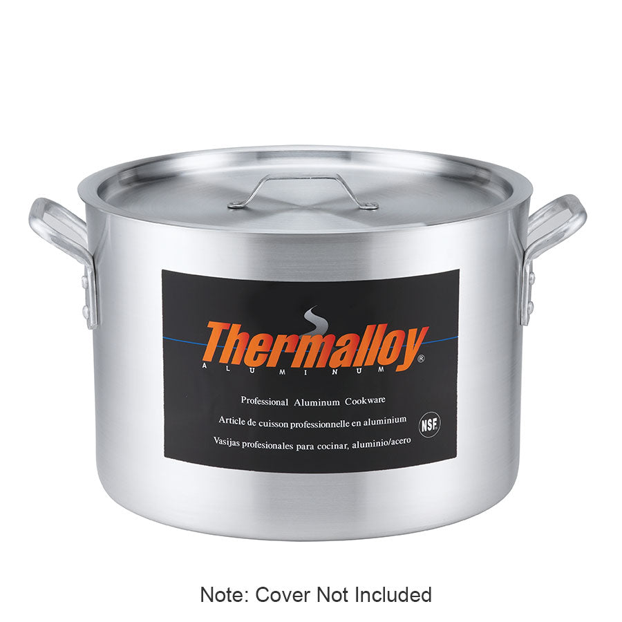 Thermalloy - Stock Pot, 20 QT, Aluminum, Heavy Duty, 5814320 - 1/1EA