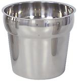Browne Round Stainless Steel 7 QT Table/Soup Warmer Insert (1 Each) 575587