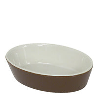 Browne -  Baker 9 oz Oval 564004W - (Case of 6)