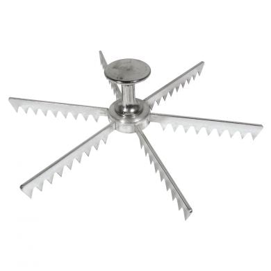 Browne® 575106 Pie Marker 6 Cut, 9'' dia. on whtie background