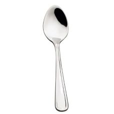 Browne® 502502 Celine Oval Dessert Spoon on white backgrfound