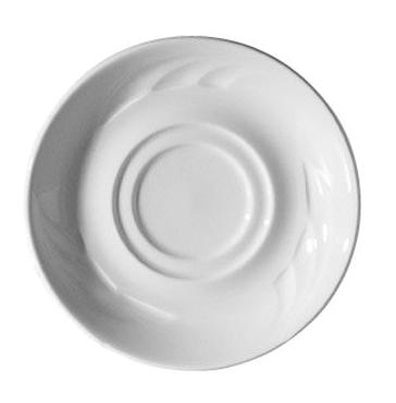 6" Double Well Saucer