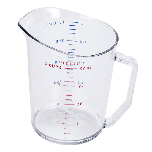 Cambro Measuring Cup 1 QT 100MCCW135 - 1/1EA