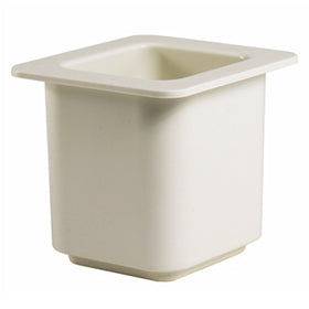 ColdFest 1/6 Size White Food Pan - 6