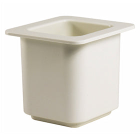 ColdFest 1/6 Size White Food Pan - 6" Deep 66CF148 1/1EA