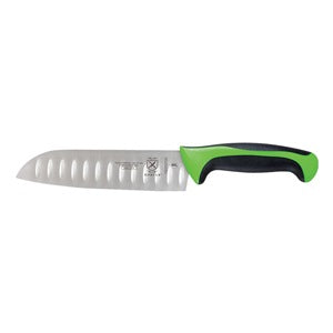 Millennia Green Granton Edge 7" Santoku Knife