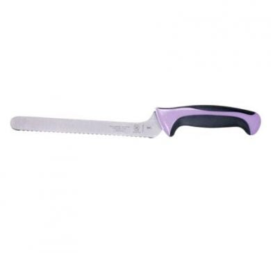 Millennia Purple Offset 8" Bread Knife