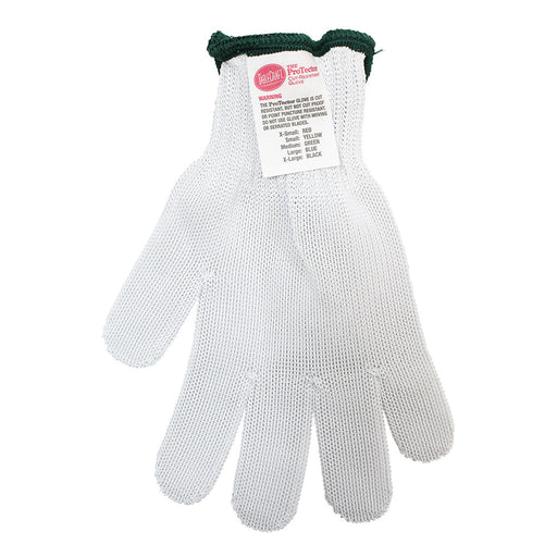 Cut Resistant Glove Medium Green Cuff on white background
