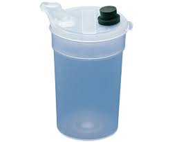 Flo - Trol Vacuum Feeding Cup on white background