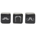 ICM Mustache Whiskey Stone 1128.020.06*