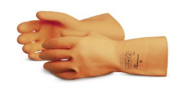 Superior Glove Orange Rubber Glove 408-08 1/PR