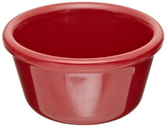 Carlisle Ramekin, Red, Melamine, 3 Oz, S28058  *