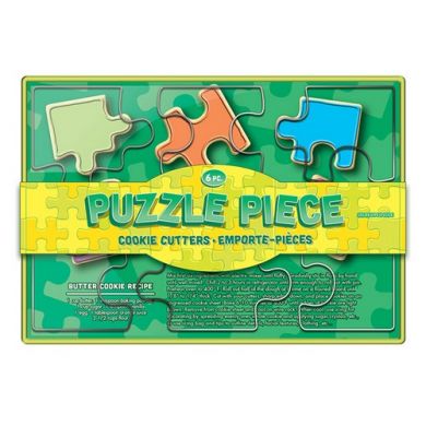Fox Run Puzzle Piece Cookie Cutter Set 36540