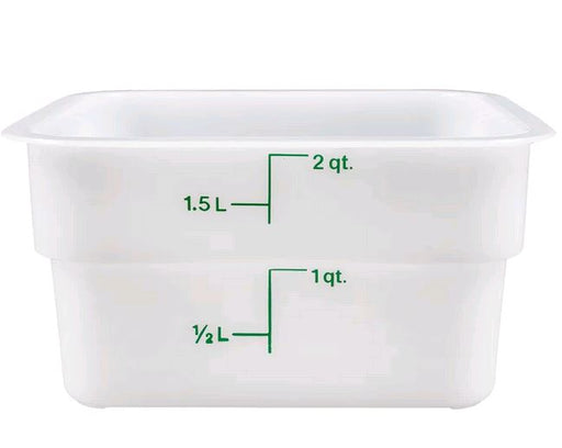 2qt Poly Container Square