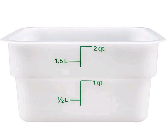 CamSquare - Food Storage Container Square 2 QT 2SFSP