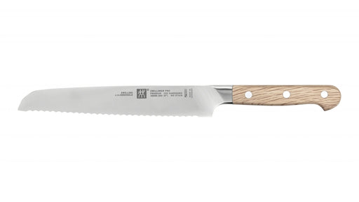 ZWILLING Pro 8" Blonde Bread Knife 38466-201 on white background