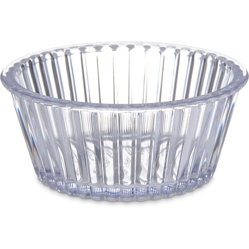 Rabco - Ramekin, 4.5 oz, Clear, Plastic, Fluted, 0845 CLEAR - 1/1EA