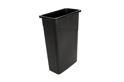 Black Slim Jim Container Garbage