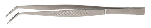 Mercer Precision Plus 6 1/8" Curved Fine Point Plating Tongs M35244 1/1EA