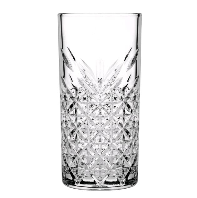 Pasabahce - Long Drink Glasses Timeless 15 oz PG52800 - (Case of 12)