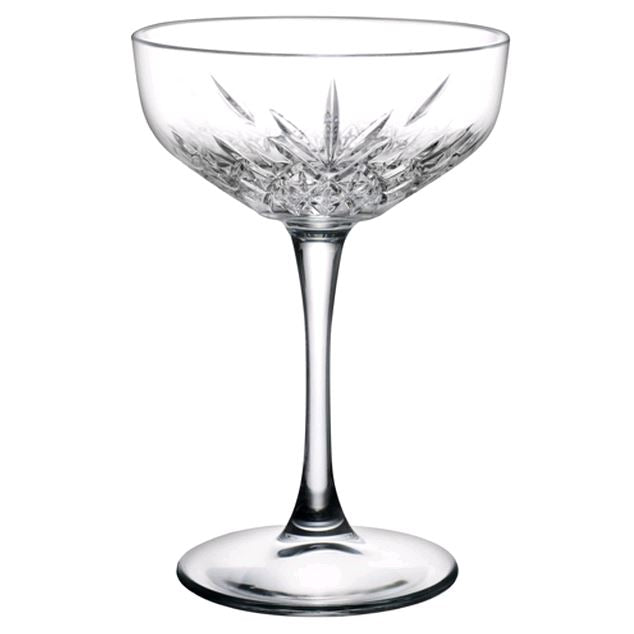 Pasabahce Champagne Coupe Glasses 8.6 oz PG440236 - (Case of 12)