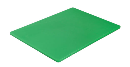 Browne 57361501 15"x20" Colour-Coded Polyethylene Cutting Boards Green on white background