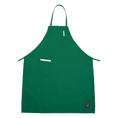 Winco Light Green 2 Pocket Bib Apron BA-PLG