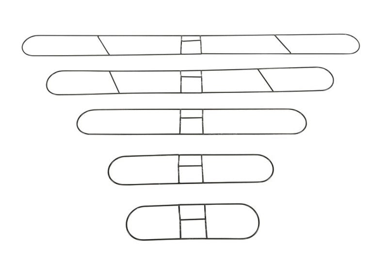 Globe Snap - On Dust Mop Frames for Tie - On Mops - 24